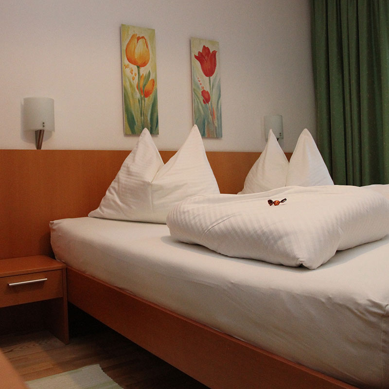 Gästezimmer im Gasthof Bruckner